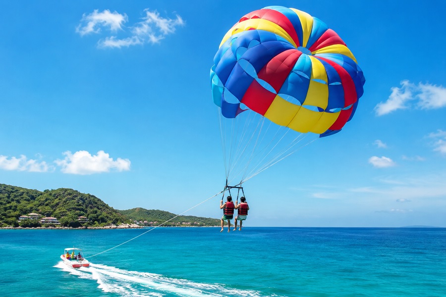 Experience the Ocean from Above with Summer Parasailing